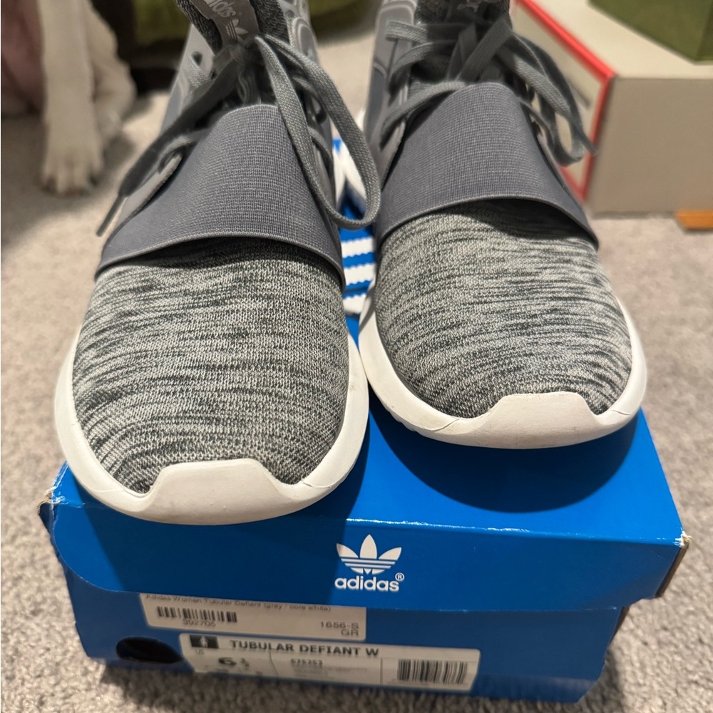 Adidas Tubular Defiant Gray Core Sneakers